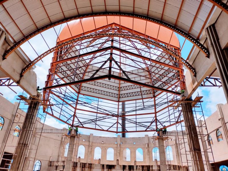Cúpula na relação de obras a serem concluídas