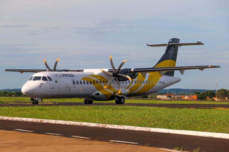 Voos da Gol serão operados com a frota de ATR-72 da VoePass