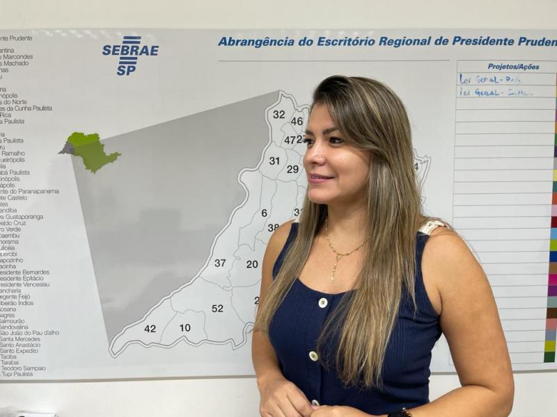 Vivian fala sobre programas oferecidos pelo Sebrae