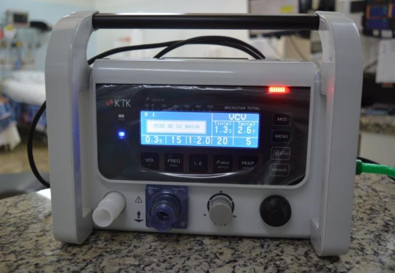 Ventiladores de transporte servirão para socorrer vidas