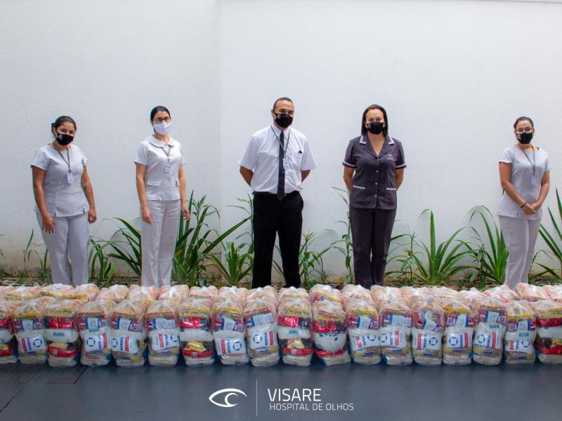 Equipe da Clínica Visare Hospital de Olhos agradece a todos que entraram nesta corrente do bem