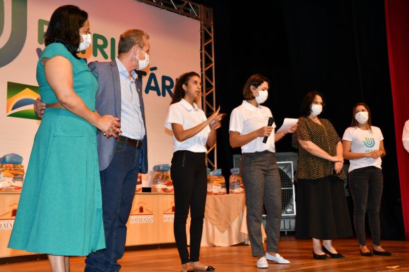 Michelle Bolsonaro discursou no interior do Paulo Roberto Lisbôa