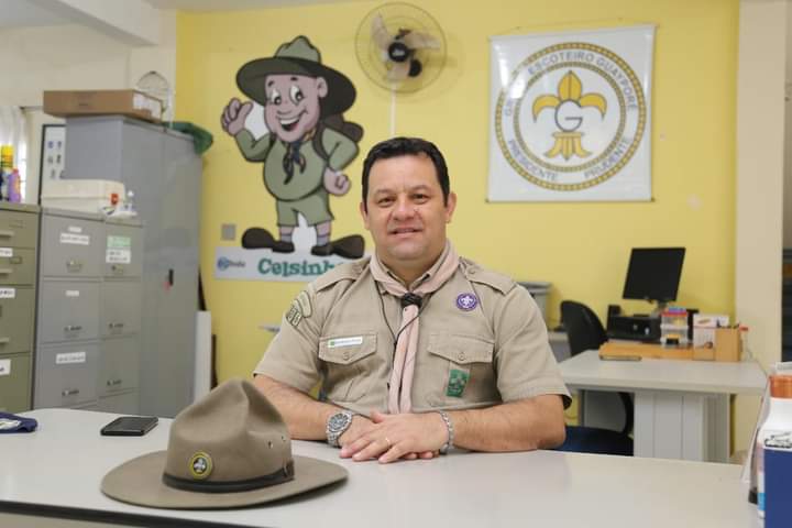 Marcelo Costilho Jorge agradeceu as homenagens ao Dia do Escoteiro