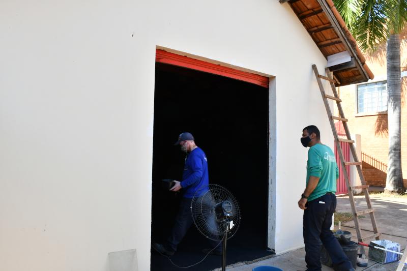 Obras já estão em andamento e contarão com nova rede elétrica, climatização e isolamento acústico