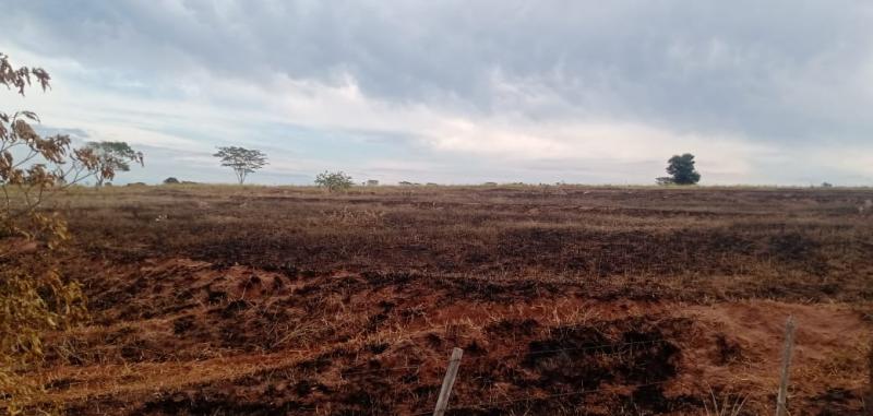 Área atingida pelo fogo correspondente a 6,430 hectares