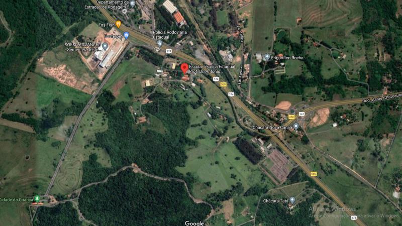 Área está localizada na Rodovia Raposo Tavares (SP-270), km 561