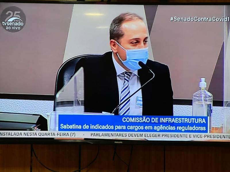 Rafael Vitali Rodrigues Carvalhal é sabatinado no Senado Federal