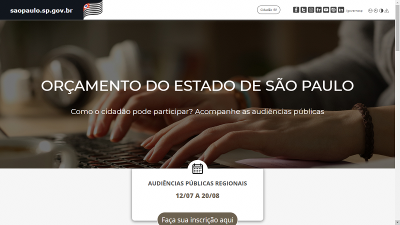 Qualquer cidadão pode participar da audiência, com sugestões que visem desenvolvimento social e econômico