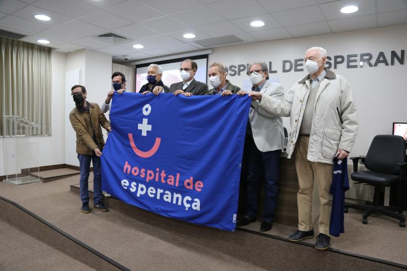 Campanha busca divulgar o nome do Hospital de Esperança