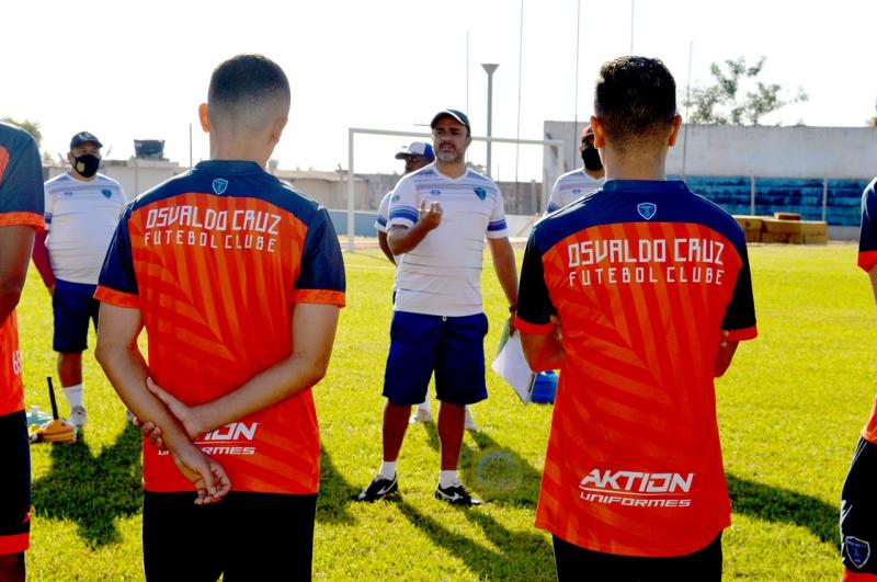 Marcelo Dias expõe que tem gostado da entrega dos jogadores, agora é colocar em prática nos jogos