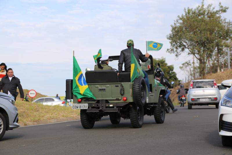 Bolsonaro chega para cumprir agenda em Prudente