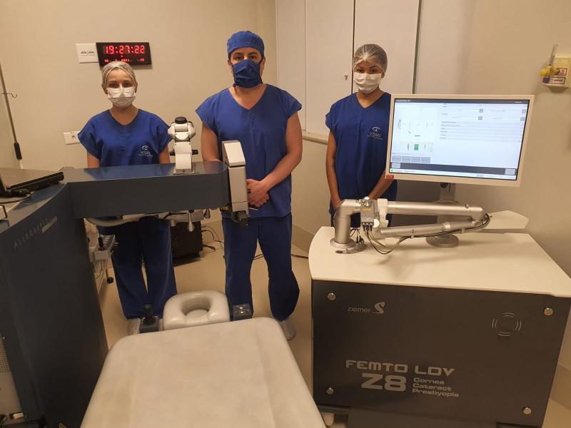  Cláudio Vieira e as técnicas Suzana Thavares e Thamires Ribeiro,