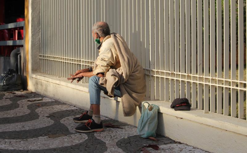 Cerca de 119 pessoas vivem em situação de rua no município