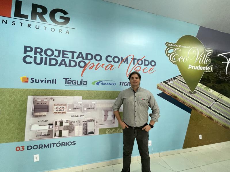 Wesley Pedro Meira, gestor comercial da LR Construtora
