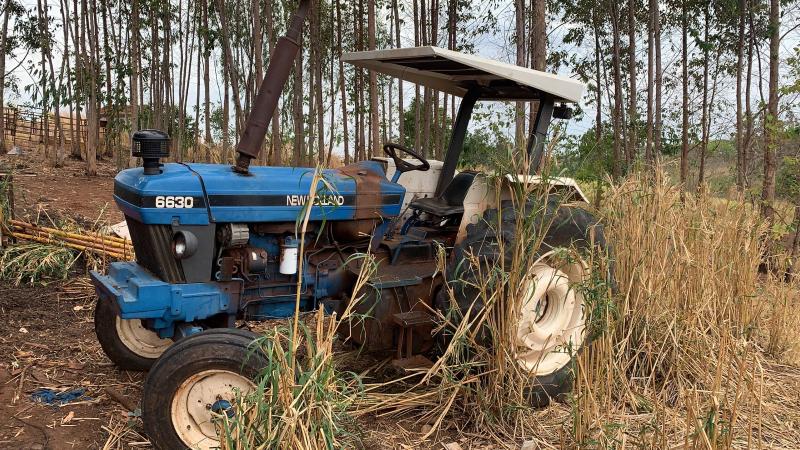 Veículo foi apreendido em uma propriedade rural em Parapuã