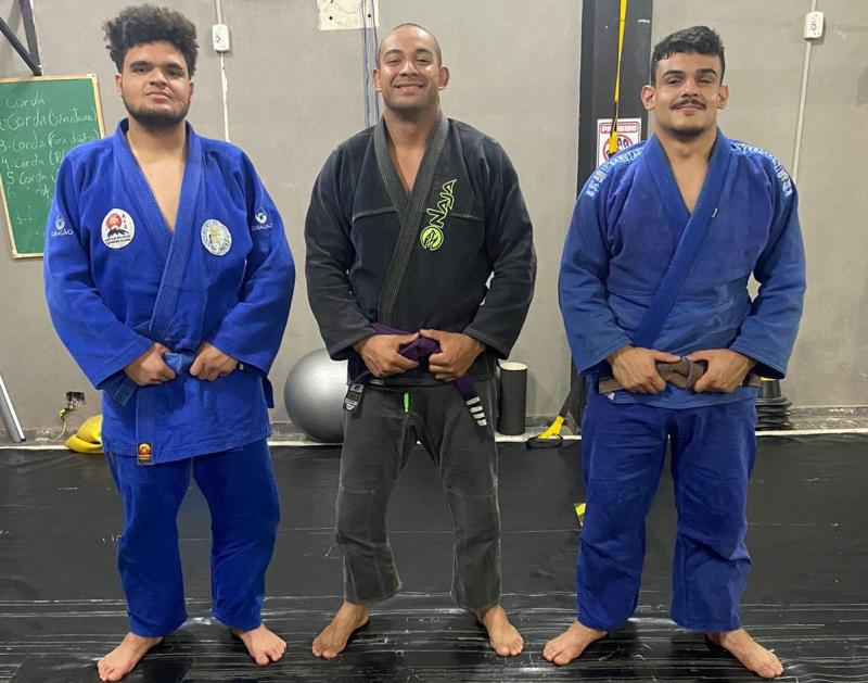 Juntos eles podem trazer muitas medalhas, vale a torcida!