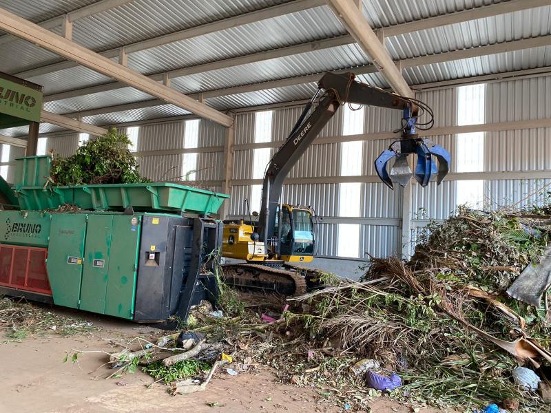Até o momento, a iniciativa gerou o recebimento de 430 toneladas de Resíduos de Construção Civil