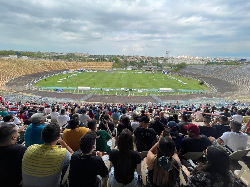 Após um hiato de 3 anos, 1.157 torcedores do Grêmio Prudente voltaram às tribunas do Prudentão