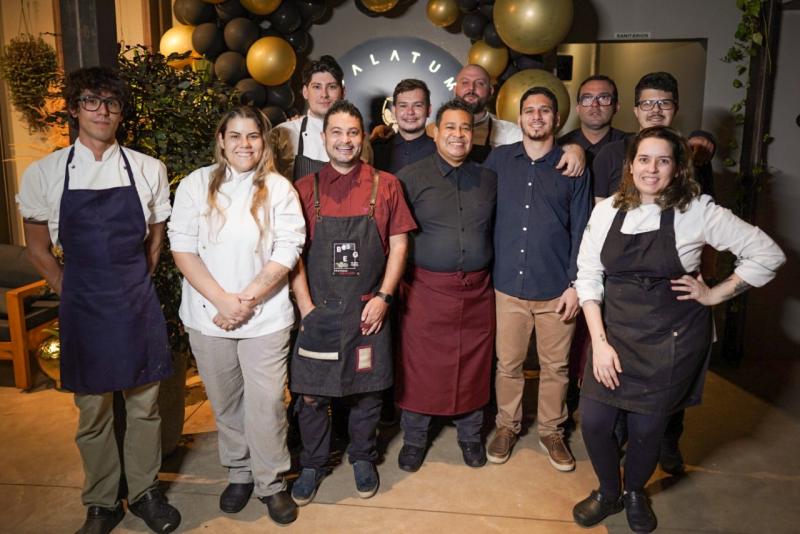 Equipe do restaurante Palatum