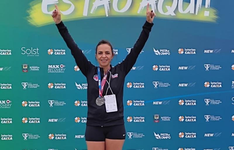 Prudentina conquistou medalhas nos 100 e 200 m em Bragança Paulista