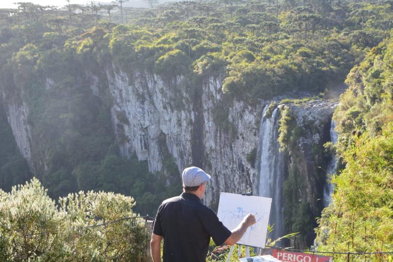 Cachoeiras e cânions estarão enriquecendo a “Expedição Cores do Sul”