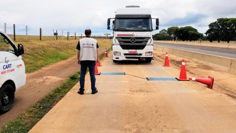 Verificação de balança dinâmica em Caiuá ocorreu nesta quinta-feira