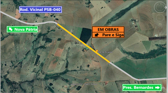 Fresagem e recomposição na PSB-040 altera o tráfego nos dias 20 e 21