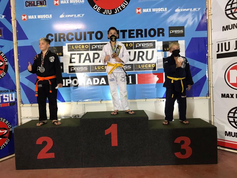 Ygor foi o primeiro da etapa e Ranking Infantil B até 54 kg