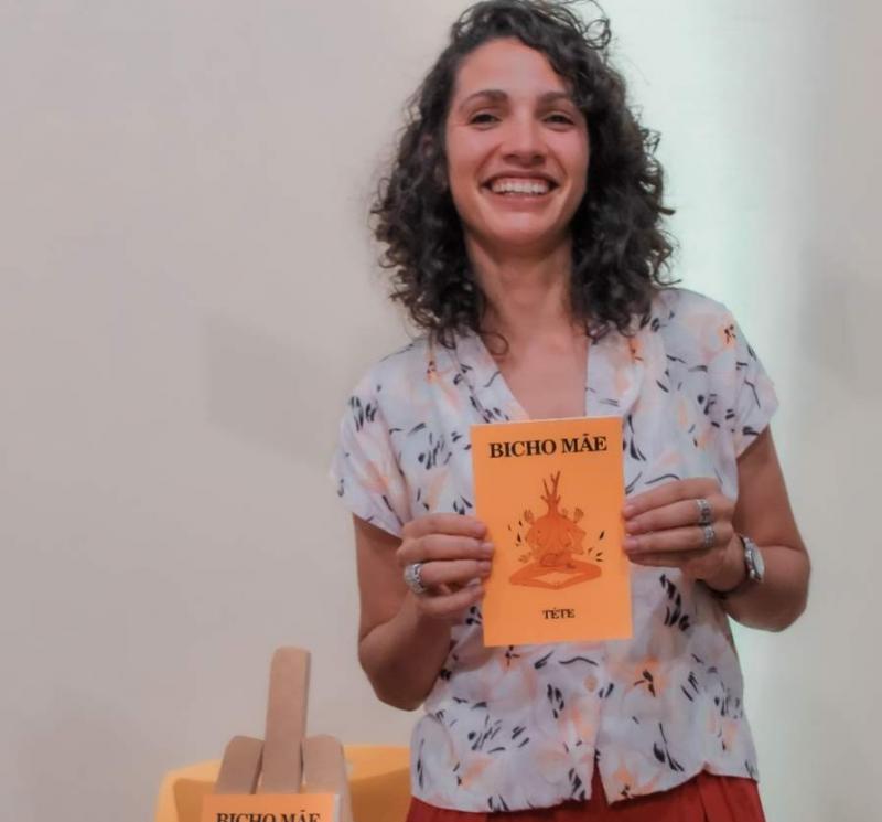 Talita Galindo publicou neste ano o livro de poemas “Bicho mãe”, pela editora 3 Serpentes