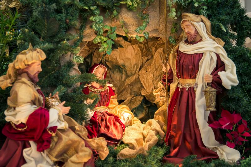 Paróquia Nossa Senhora do Carmo preparou seu lindo presépio para o período natalino