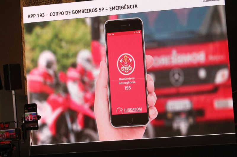 Aplicativo "Bombeiros Emergência" já está disponível para download nos sistemas Android e iOS