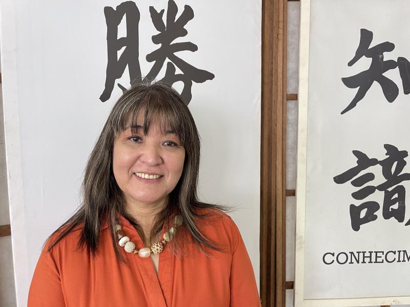A empresária Lisa Higa Wakisaka é a primeira mulher a assumir a presidência de uma associação japonesa na região de Prudente