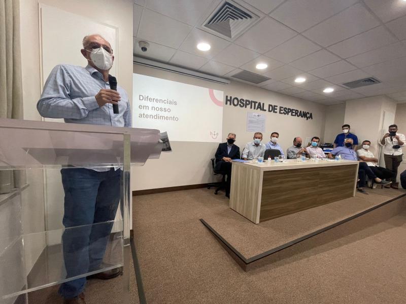 Presidente do HE apresentou o plano de colaboração com o hospital aos representantes municipais