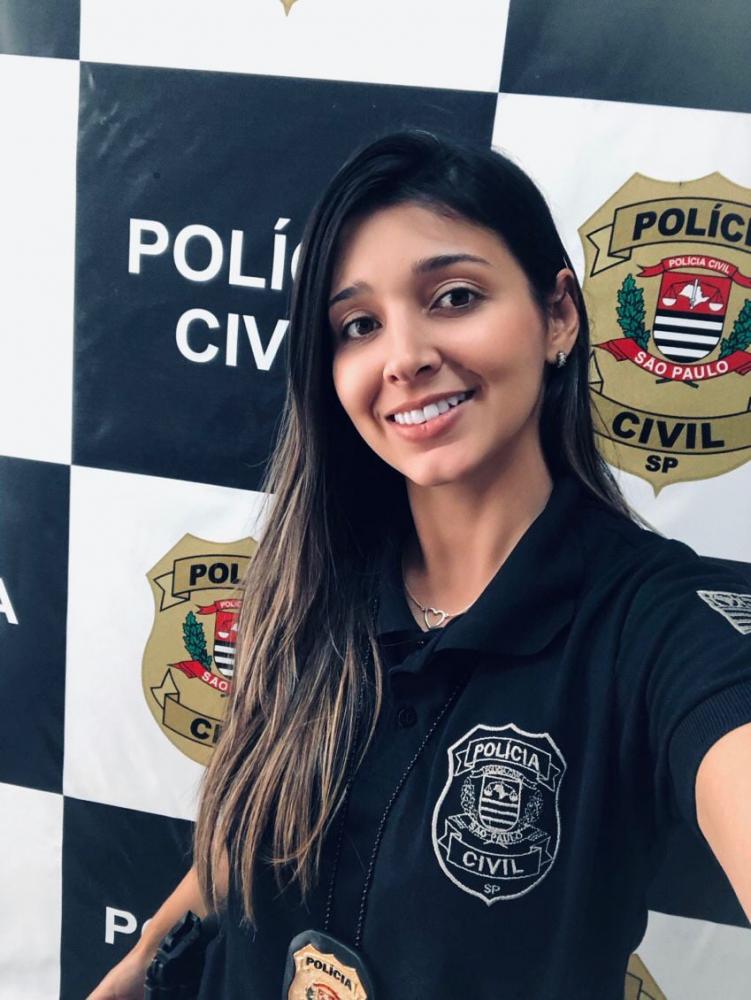 Ranchariense Natália Siqueira atua como agente de polícia em Paraguaçu Paulista