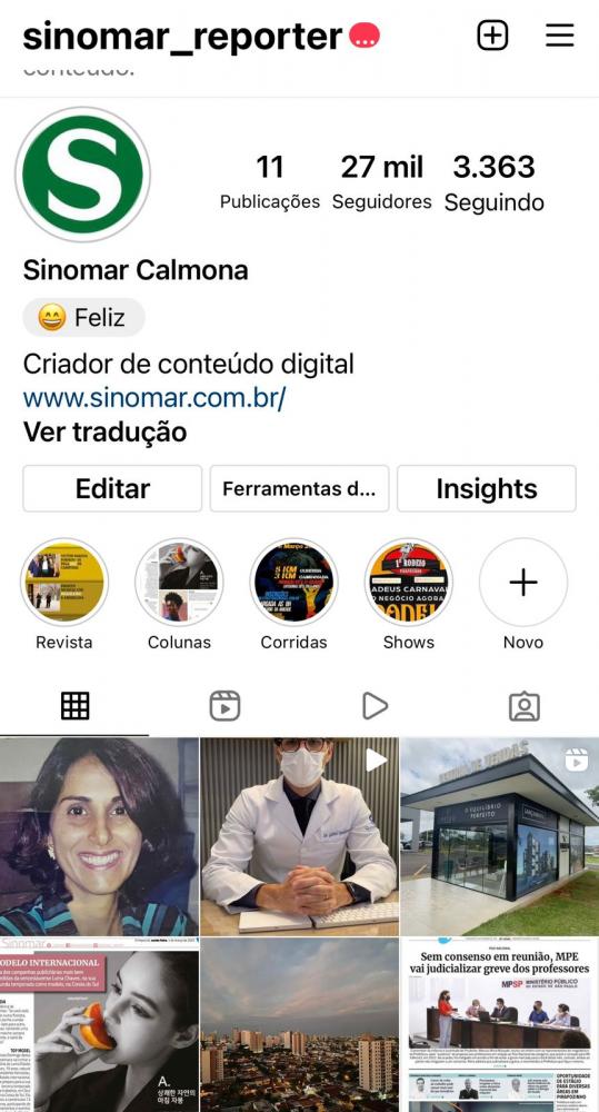 Sinomar deixa um alerta aos usuários da plataforma para que utilizem os meios de segurança