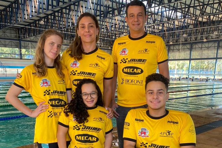 Equipe participa primeiro do 1° Nacional Loterias Caixa de Natação Paralímpica