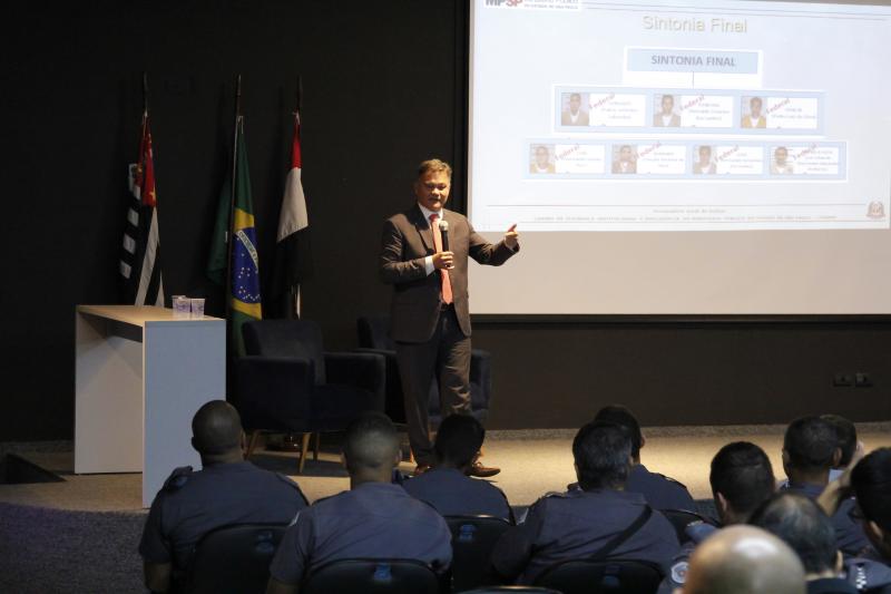 Promotor ministrou palestra sobre Ministério Público e o enfrentamento à organização criminal