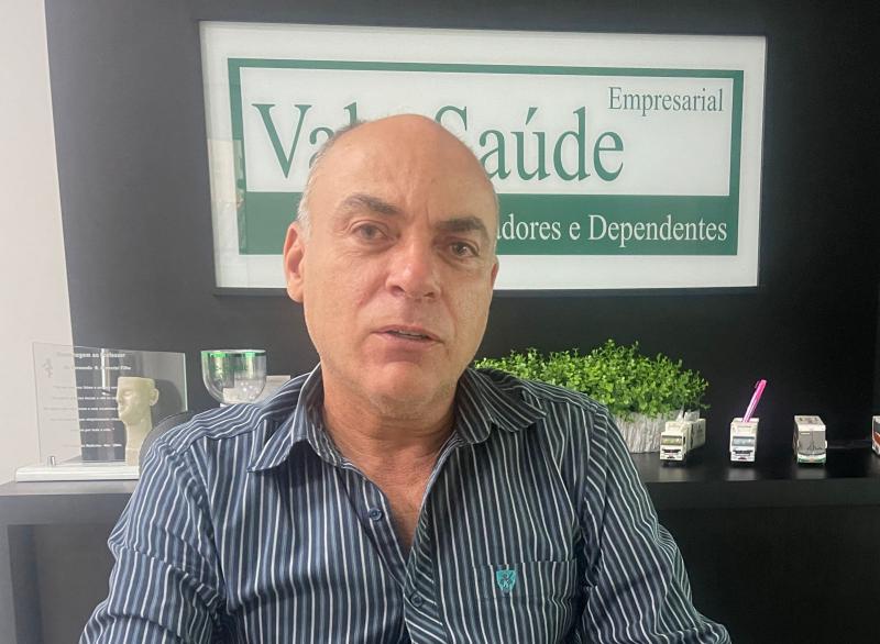O médico Fernando Pimentel, fundador e diretor do Vale Saúde PP
