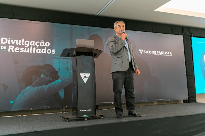 EDSON SUGAWARA, PRESIDENTE DO SICOOB PAULISTA