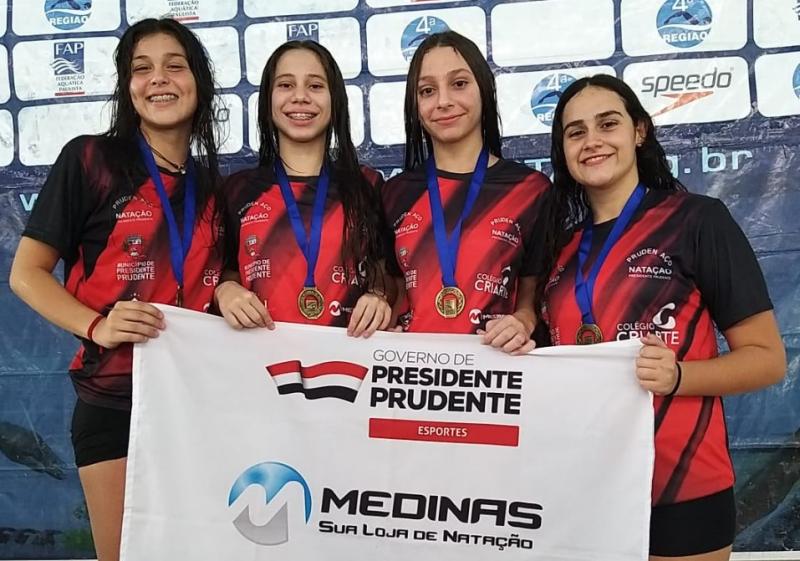 Novas atletas vêm conquistando medalhas nas competições