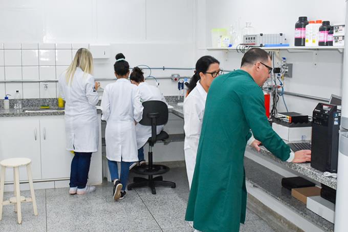 Espaço do novo laboratório, localizado no campus 2