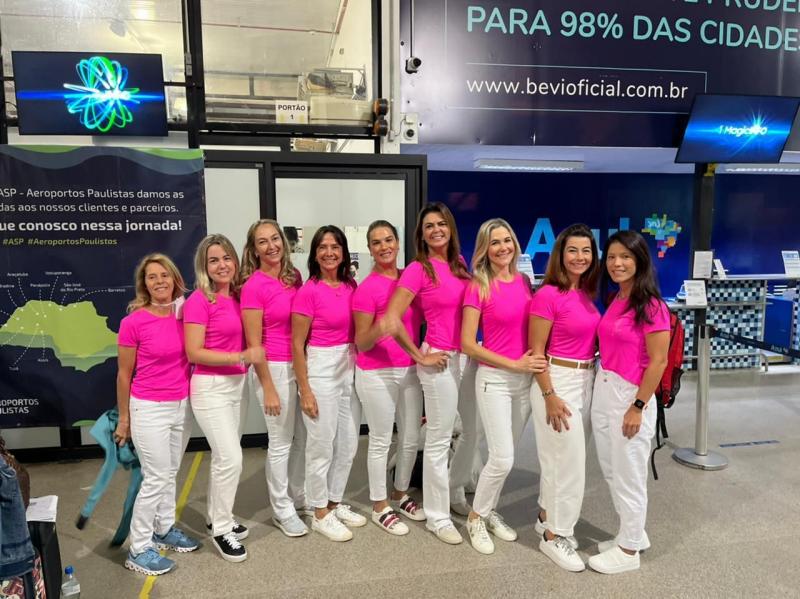 Lorrayne Ueoka, Aglae Pereira, Cristiane Rizzo, Beatriz Ricci, Ana Luiza Arruda, Lucina Vedovati, Luciane Cachefo, Cristiane Delatorre e Andrea Maehara  