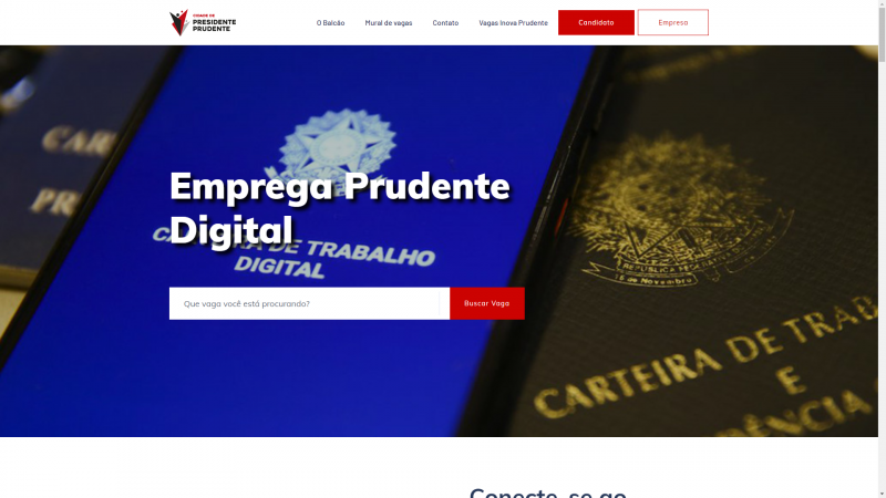 Plataforma Emprega Prudente Digital foi lançada pela Prefeitura nesta sexta-feira