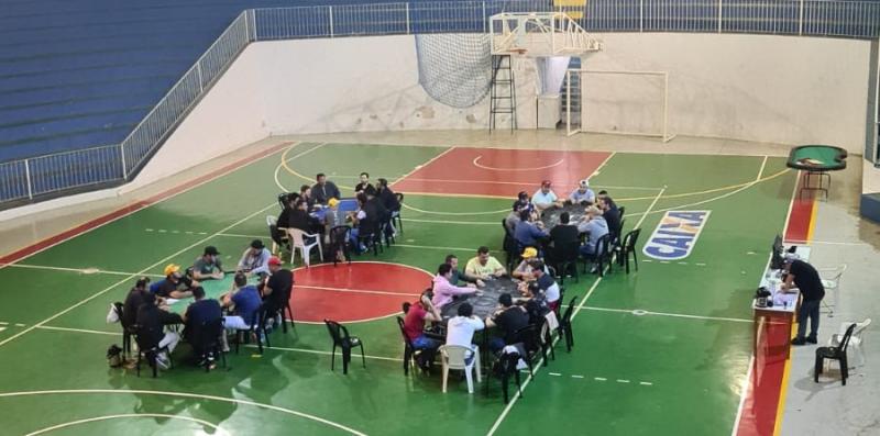 Além do lado esportivo, evento registrou a arrecadação de alimentos