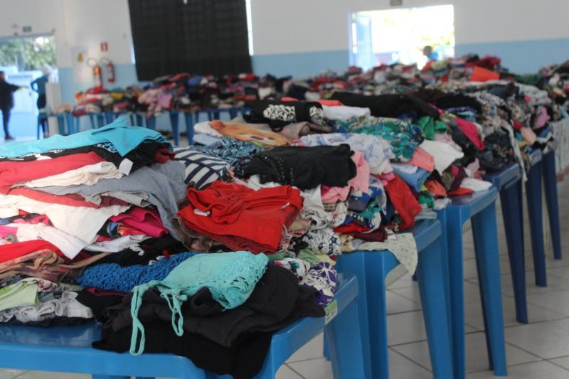 Peças foram distribuídas no Centro de Eventos da cidade durante a manhã desta sexta