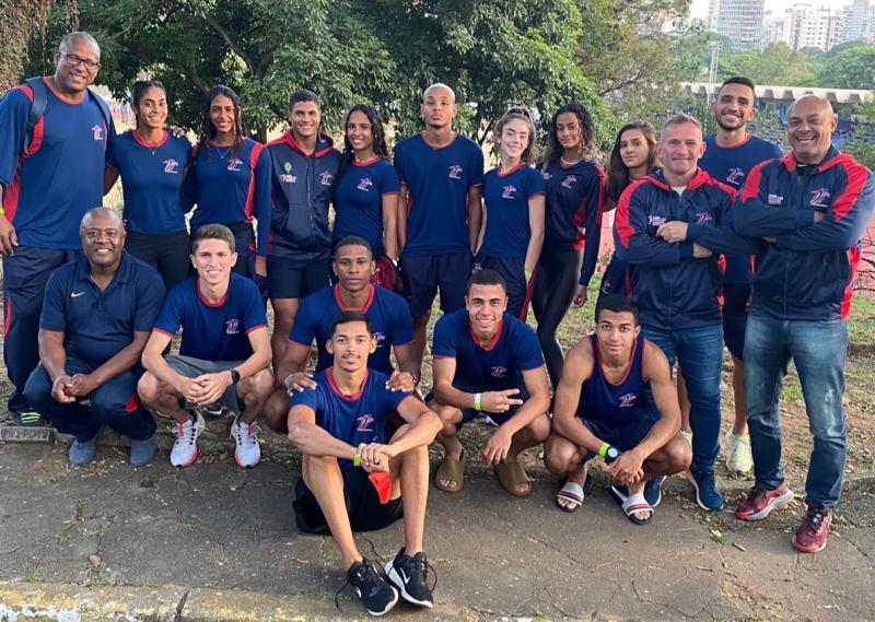 Equipe prudentina, que esteve no Centro Olímpico de Treinamento e Pesquisa em São Paulo