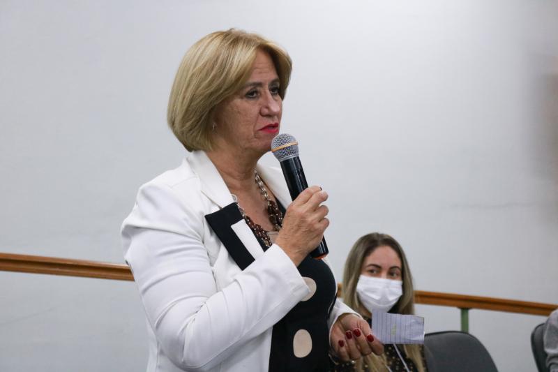 Presidente da Presidente da Feapaes-SP, Vera Lucia Ferreira