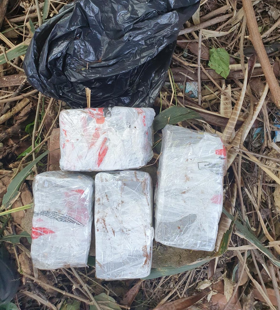 Polícia encontrou tabletes de maconha no terreno onde rapaz reside