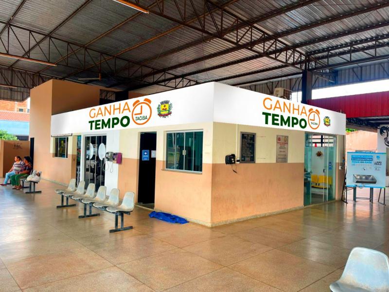 "Ganha Tempo" de Taciba vai funcionar no terminal rodoviário