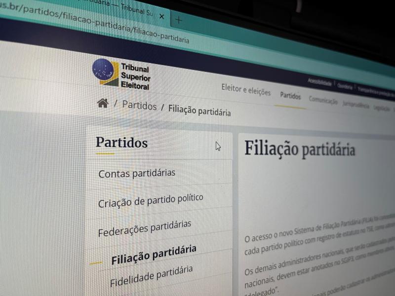 Número de filiações partidárias registra queda na região